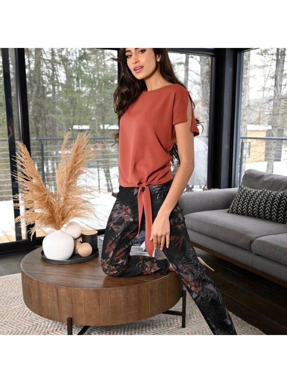 Gorgeous FRANK LYMAN Design Montreal Jeans Women's Size Small Reversible!!